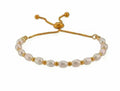 Freshwater Pearl Adjustable Bracelet Stainless Steel